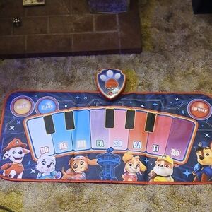 Paw Patrol Colorful Piano Play Mat